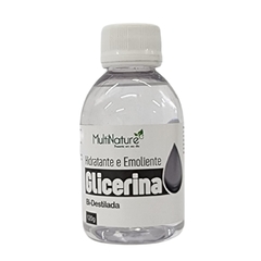 Hidratante e Emoliente Glicerina Bi-Destilada MultiNature 120g