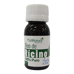 Óleo de Rícino 100% Puro Prensado a Frio MultiNature 30ml