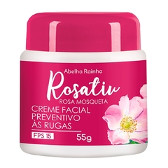 Creme Preventivo a Rugas com FPS-15 Com Óleo de Rosa Mosqueta Rosativ Abelha Rainha 55g