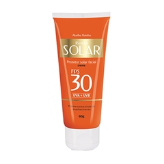 Protetor Solar Facial Com Proteção UVB FPS 30 Rainha Solar Abelha Rainha 60g
