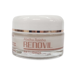 Creme Firmeza + Anti Idade Noite Pentapeptídeos + Alantoína Renovil Abelha Rainha 50g