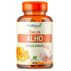 Óleo de Alho Premium 250mg MultiNature 60 Cápsulas
