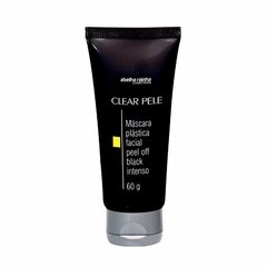 Mascara Plástica Facial Peel Off Black Intenso Clear Pele Abelha Rainha 60g