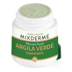 Máscara Facial de Argila Verde Tonificante Mixderme Abelha Rainha 55g