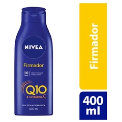 Loção Hidratante Corporal Firmador + Vitamina C Pele Seca a Extrasseca Q10 Nivea 400ml