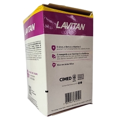Suplemento Alimentar A-Z + Mulher Lavitan Cimed 90 Comprimidos