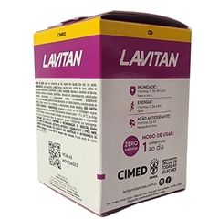 Suplemento Vitamínico - Mineral A - Z + Mulher Lavitan Cimed 30 Comprimidos