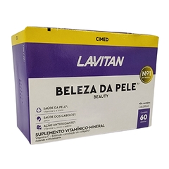 Suplemento Vitamínico - Mineral Beleza da Pele Beauty Lavitan Cimed 60 Cápsulas