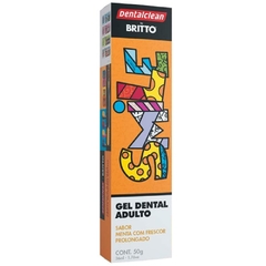 Gel Dental Menta Extreme Ice Romero de Britto Dentalclean 50g
