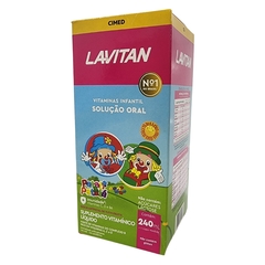Suplemento Vitamínico Líquido Sabor Tutti Frutti Lavitan Cimed 240ml + 1 Copo-medida