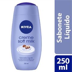 Sabonete Líquido Creme Soft Milk Nivea 250ml