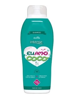 Shampoo Vegano Eu Amo Coco Intense Griffus 500ml