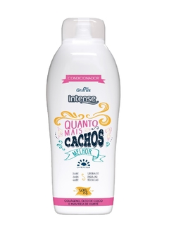 Condicionador Vegano Quanto Mais Cachos Melhor Intense Griffus 500ml