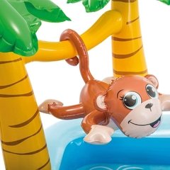 Piscina Infantil Playground Aventura na Floresta Intex 493L 57161