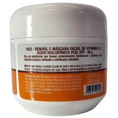 Máscara Facial Peel Off Vitamina C Nanoencapsulada Ácido Hialurônico Renovil C Abelha Rainha 60g