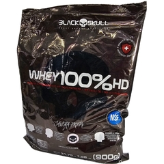 Whey em Pó Concentrado, Isolado e Hidrolisado Sabor Baunilha 100% HD Refil Black Skull 900g