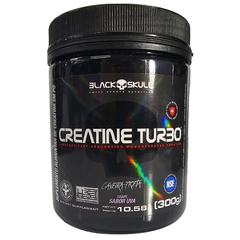 Creatina em Pó Suplemento Alimentar Turbo Sabor Uva Black Skull 300g