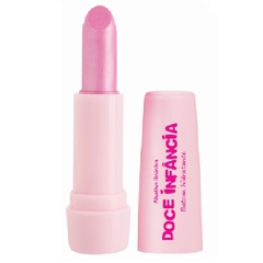 Batom Hidratante Infantil Rosa Bebe Doce Infância Abelha Rainha 3,7g