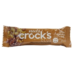 Barra Amêndoas, Castanha de Caju e Chocolate Nuts Club Crocks 25g