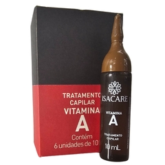Kit 6 Ampola de Tratamento Capilar Vitamina A Isacare 10ml cada