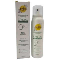 Desodorante Spray Cristal 0% Aluminio Vegano Piatan Natural 120ml