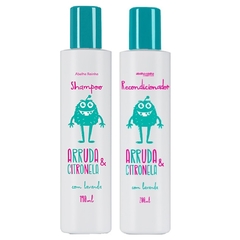 Kit Shampoo e Recondicionador Com Lavanda Arruda & Citronela Abelha Rainha