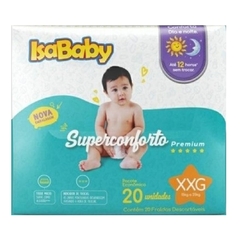 Fralda IsaBaby Super Conforto Premium Jumbo XXG 20 Und