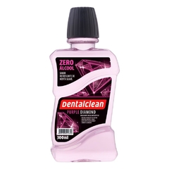 Enxaguante Bucal Antisséptico Menta Suave Zero Alcool Purple Diamond Dentalclean 300ml