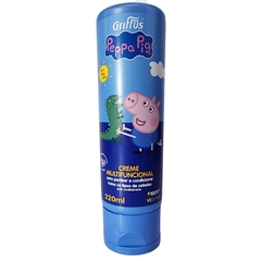 Kit Shampoo Cabelo e Corpo + Creme Multifuncional Vegano George Peppa Pig Griffus