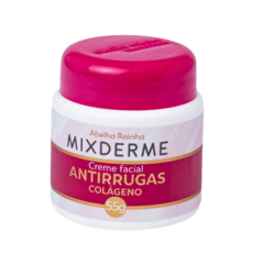 Creme Facial Antirrugas Com Colágeno Mixderme Abelha Rainha 55g