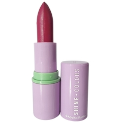 Batom Brilho Intenso Pink FPS 15 Shine Colors Abelha Rainha 3,7g