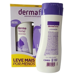 Kit 2 Sabonete Líquido Íntimo Lavanda Dermafeme Cimed de 200ml cada