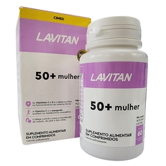 Suplemento Alimentar 50+ Mulher Lavitan Cimed 60 Comprimidos