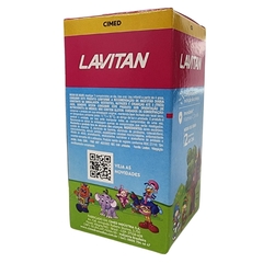 Suplemento de Vitaminas A, C, D e do Complexo B Sabor Tutti Frutti Lavitan Cimed 60 Comprimidos Mastigáveis