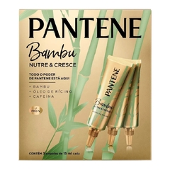 Ampola Tratamento Bambu Nutre e Cresce 3 Ampolas de 15ml Pantene