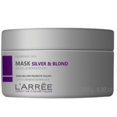 Máscara Matização Acidificante Silver&Blond Vegana Larree 250g