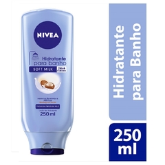 Loção Deo-Hidratante Corporal Para Banho Soft Milk Nivea 250ml