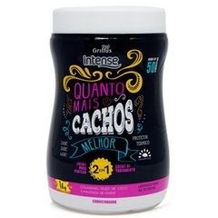 Creme Para Pentear e Tratamento 2 em 1 Vegano Quanto Mais Cachos Melhor Intense Griffus