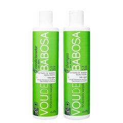 Kit Shampoo + Condicionador Linha Vegana Vou de Babosa Griffus