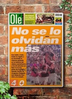 Chapa rústica Colon, tapa diario OLE - comprar online