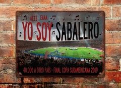 Chapa rústica Colon, Final Sudamericana 2019