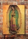 Chapa rústica Virgen de Guadalupe