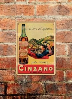 Chapa rústica Cinzano