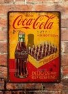 Chapa rústica Coca Cola - comprar online