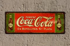 Chapa rústica Coca Cola - comprar online