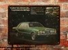 Chapa rústica Ford Taunus GXL 1979 - comprar online