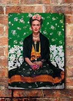 Chapa rústica Frida Kahlo