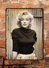 Chapa rústica Marilyn Monroe
