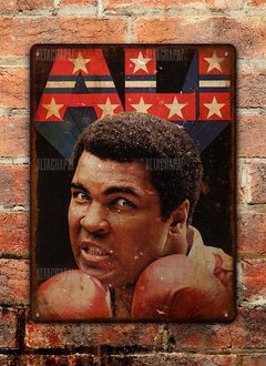 Chapa rústica Muhammad Ali - comprar online
