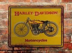 Chapa rústica Harley Davidson - comprar online